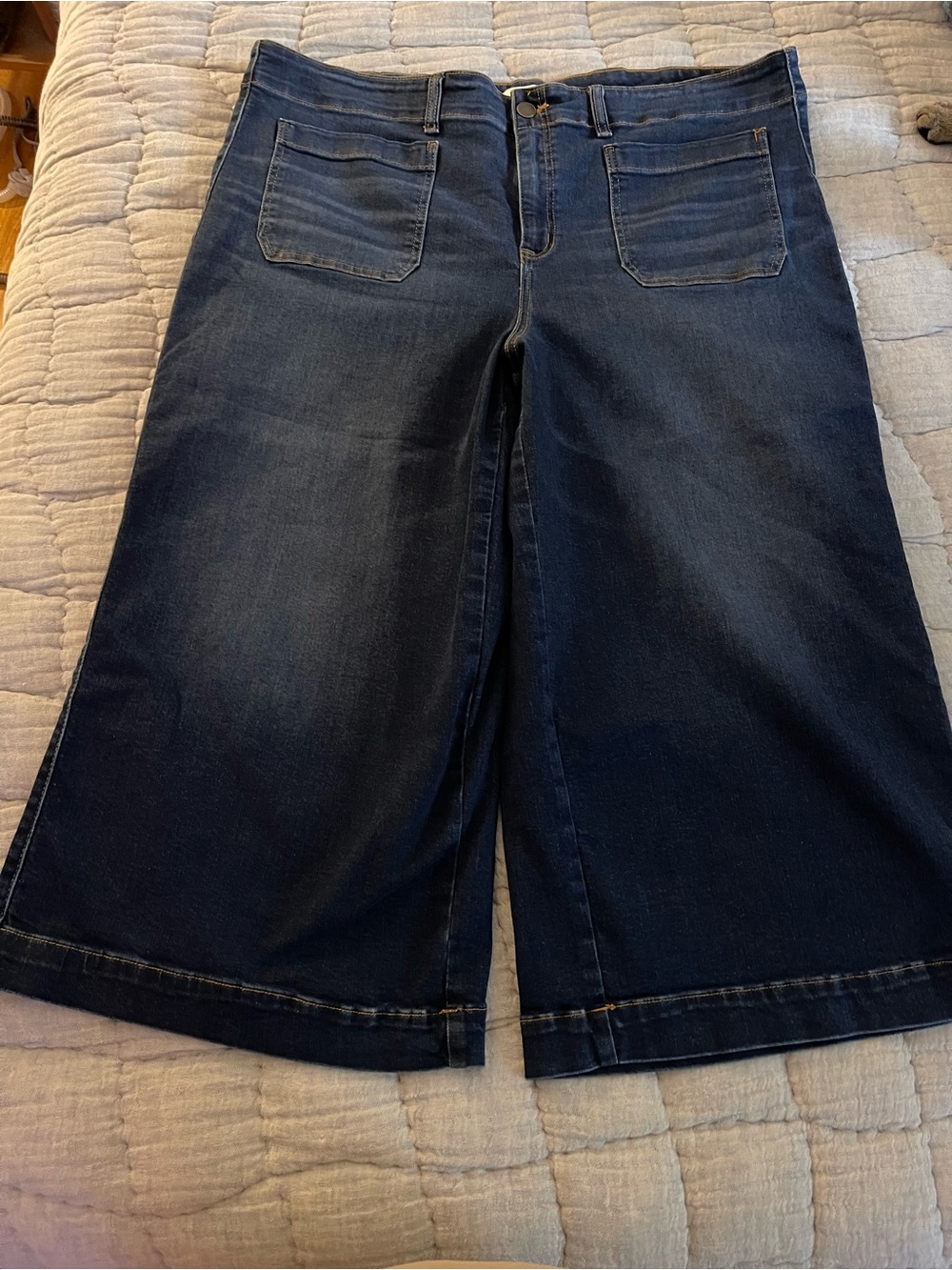 Torrid Belle Isle Dark Blue Wide-Leg Jeans